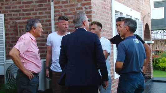 Fassi en el último adiós al Hacha Ludueña