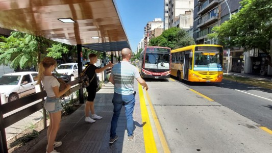 Desde hoy funciona el carril Solo Bus del renovado boulevard Chacabuco