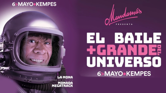 La Mona Jiménez anunció el baile más grande del universo en el Kempes