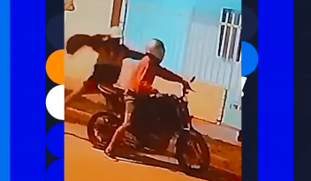 Brutal ataque de motochorros armados a un hombre