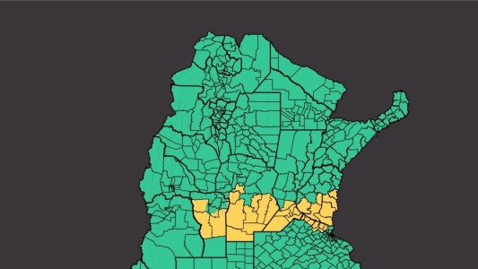 Tiempo: pronostican tormentas fuertes para el sur de Córdoba y tres provincias