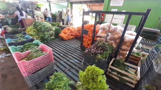 Frutas y verduras, por las nubes