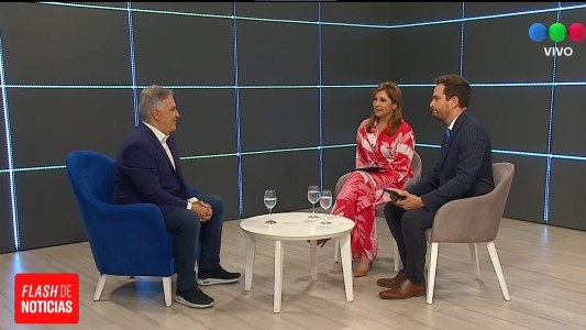 Martin Llaryora - intendente de Córdoba, candidato a gobernador en Telefe Noticias
