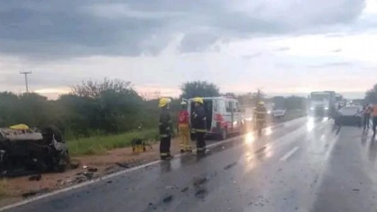 Dos muertos tras un terrible choque en el norte de Córdoba