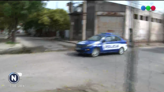 Un asalto en vivo, mientras vecinos reclamaban seguridad en Telefe Noticias