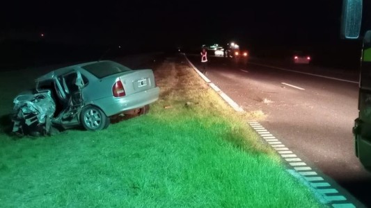 Murió un hombre en un choque fatal en la Autopista Santa Fe-Rosario