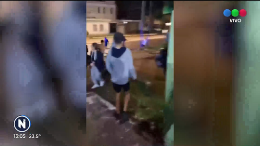 Un partido de fútbol terminó con disparos, corridas y un joven atropellado