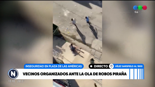 Inseguridad en Plaza de las Américas: Estudiantes de la UNC arman un corredor seguro