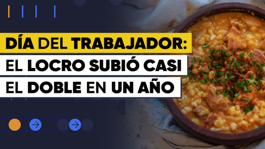 El típico locro para el 1° de Mayo aumentó casi el doble respecto del año pasado