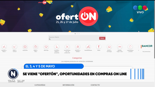 El 3 de mayo larga el "OfertON" y todavía hay tiempo para inscribir a los comercios interesados