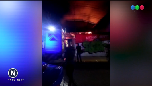 Incendio en un depósito céntrico: investigan si fue intencional y hay un detenido