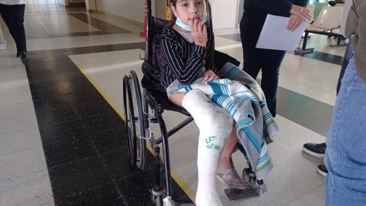 Le dieron de alta a la niña que sufrió heridas en la explosión en La Para