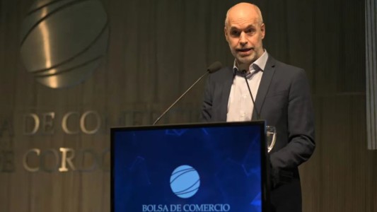 Rodríguez Larreta en Córdoba: "Que el presidente diga eso es una vergüenza"
