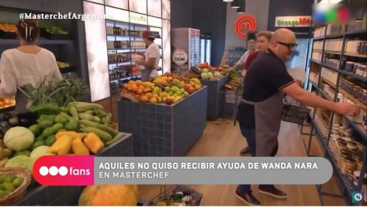 Hacer las compras en Masterchef con Wanda, no es nada fácil, mirá los tips de Telefan