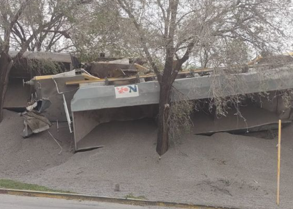 Un tren que transportaba áridos hacia Malagueño descarriló en Córdoba