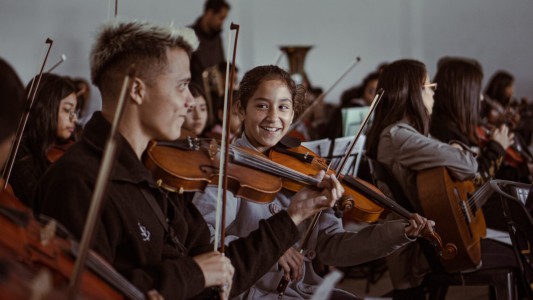 La Orquesta Sinfónica Benjaminos festeja sus 10 años en el Teatro del Libertador