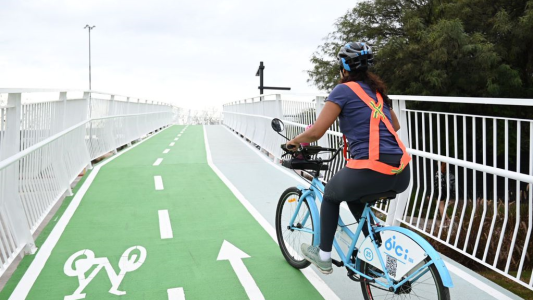 Se habilitó la cuarta estación de bicicletas públicas
