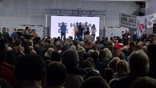 Luis Juez lanzó su campaña en Río Cuarto y se reunió con ruralistas del sur