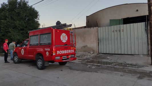 B° Villa Aspacia: Se incendió una fábrica de telgopor