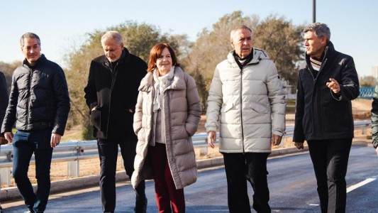 Schiaretti y Passerini supervisaron las obras sobre la costanera sur