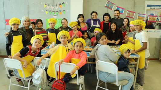 Cocinamos y nos divertimos en el Parque Educativo Norte