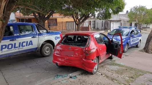 Robo a chofer de aplicación: dramática persecución policial y choque