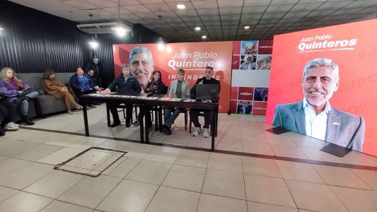 Quinteros presentó plan de seguridad