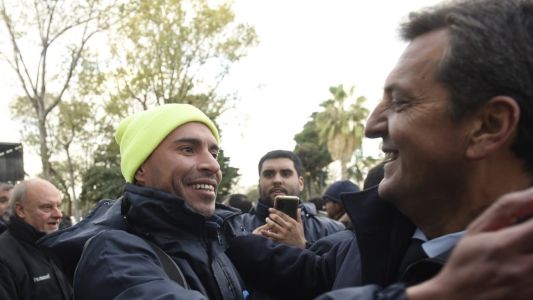 Sergio Massa en su doble rol