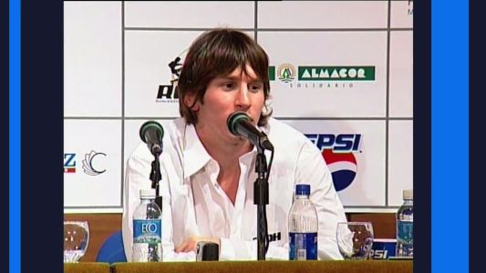 2005: Messi en Córdoba antes de su primer mundial
