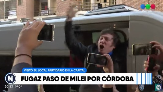Milei en Córdoba: “La abstención de Córdoba demuestra que la casta va a perder”