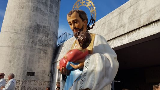 Procesión y misa en el Día de San Cayetano