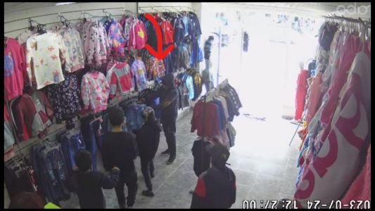 Niños roban con modalidad piraña