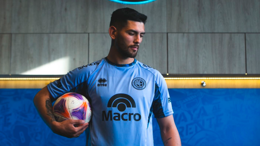 Belgrano presentó al nueve que vino por Vegetti