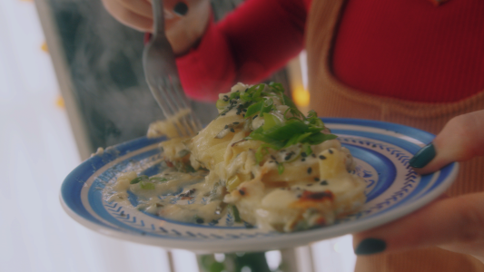 Un clásico para la semana de la tormenta de Santa Rosa: Papas a la crema