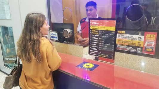 Cine: las entradas aumentan el 20%