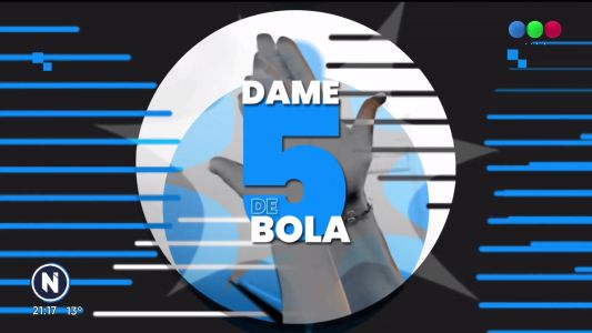 Cinco de bola con el deporte que no te podes perder del fin de semana