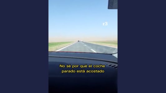 Autopista Córdoba-Rosario:  un choque con cuarenta autos y un muerto