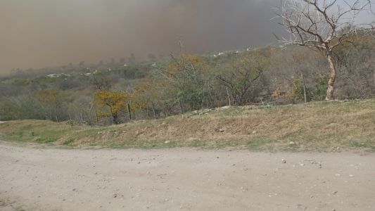 Las ráfagas llegaron a 60 kms por hora