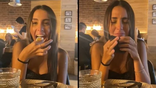 ¿Le gustó o le gustó? Probó el sushi y su reacción se hizo viral