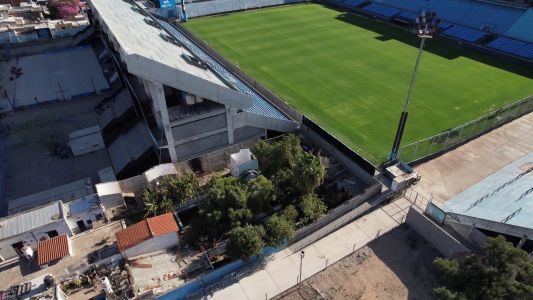 Belgrano sueña con completar la tribuna Cuellar