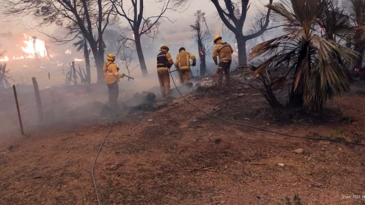 Riesgo extremo de incendios en toda la provincia de Córdoba