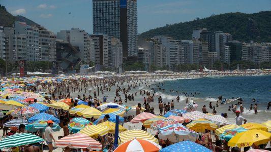 Megaola de calor en Brasil