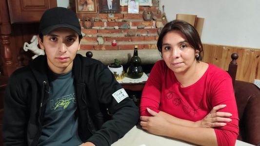 La mama de Jonás con alegría por el regreso de su hijo a casa