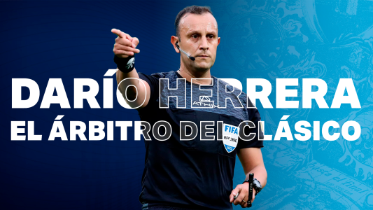 Darío Herrera, el árbitro elegido