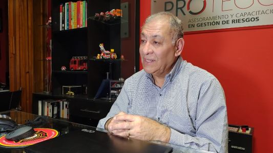 Juan Nievas, especialista en prevención de riesgos: "Me siento totalmente dolido"