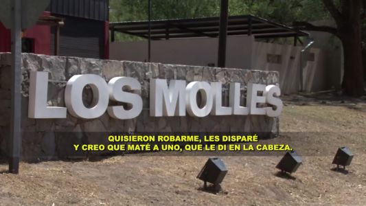 La Granja: "quisieron robarme, disparé y creo que maté a uno"