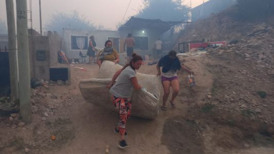 Dramático martes de incendios en el valle de punilla