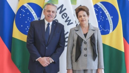 Alberto Fernández se reunió con Dilma Rousseff en Shangai: Argentina adhirió al banco de los BRICS