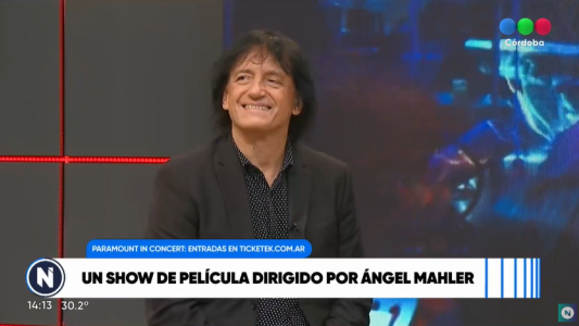 ¡LLEGO EL DÍA! Ángel Mahler nos adelante como será Paramount In Concert en Córdoba