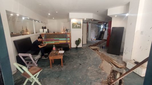 Nueva Córdoba: Robaron en un bar en construcción